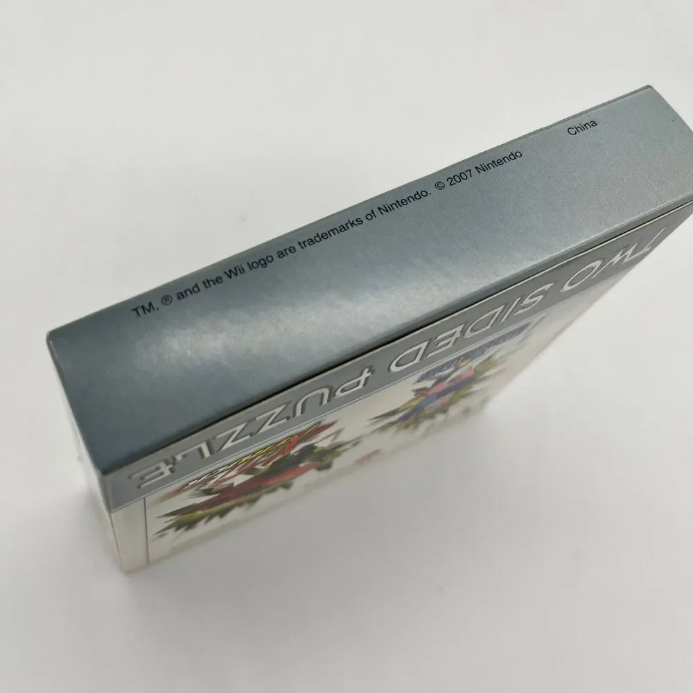 Nintendo Wii Two Sided Puzzle 17 pieces Wendy's Kids Meal Prize 2007 NIB